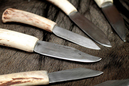 selection of knives