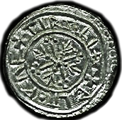 Reverse of William coin.